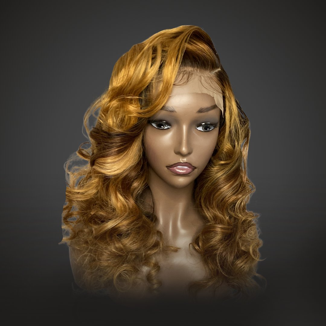 Sunset unit| Straight Highlight MP Wig