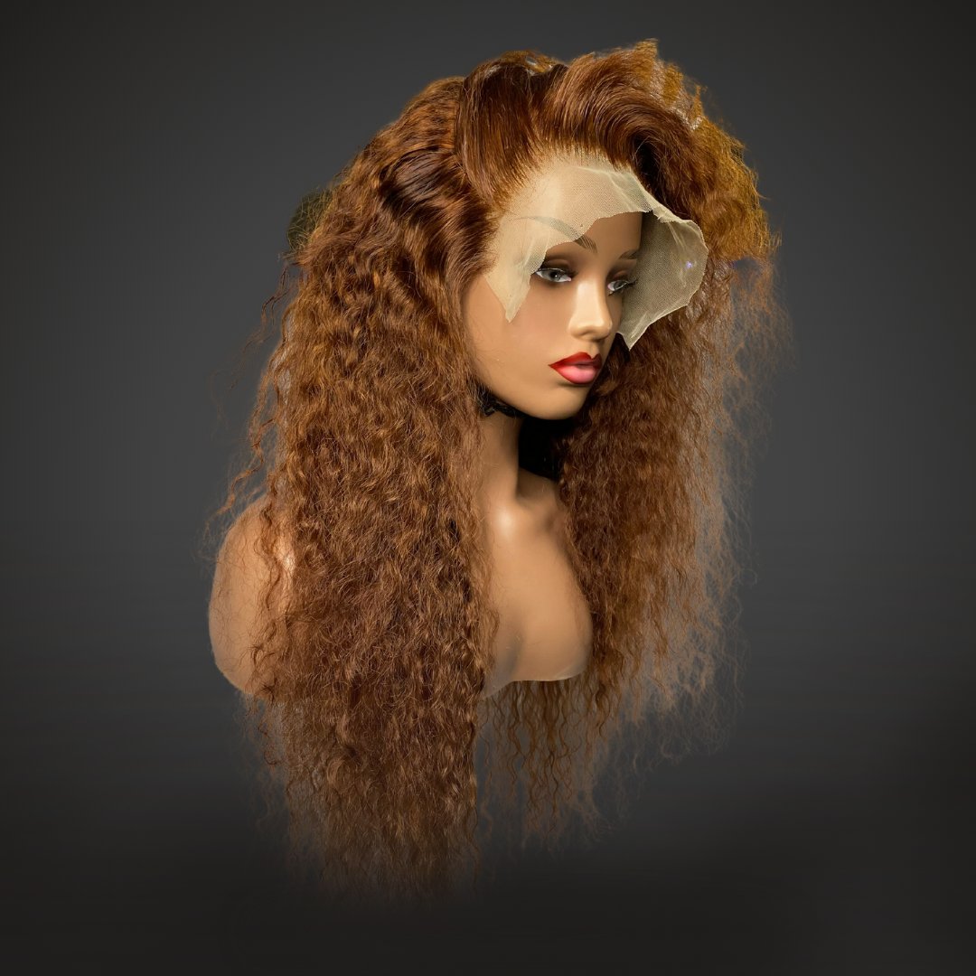 Cocoa Curls| Curly Brown Ginger MP Wig